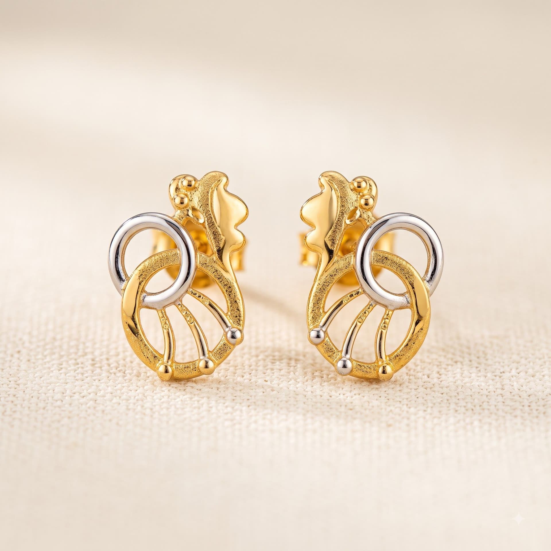 The Chandramukhi Polki Jhumkas by Chawla Jewellers