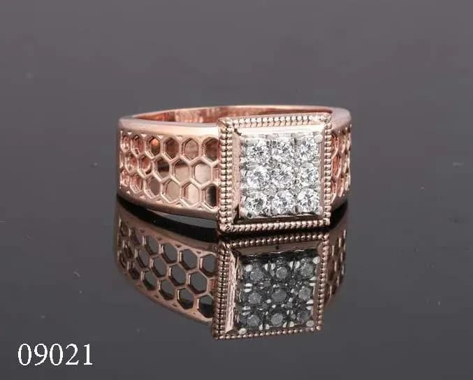 The Madhav Honeycomb Diamond Band by Chawla Jewellers